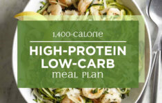 1 400 Calorie High Protein Low Carb Meal Plan EatingWell