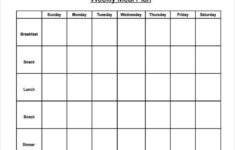 10 Diet Plan Templates Free Sample Example Format