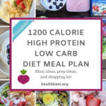 1200 Calorie High Protein Low Carb Diet Plan With