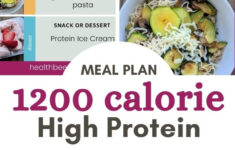 1200 Calorie High Protein Low Carb Diet Plan with