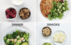 1400 Calorie High Protein Low Carb Meal Plan With Pizza