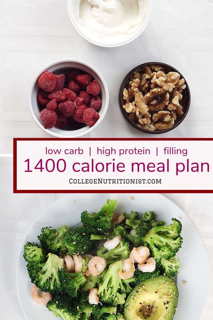 1400 Calorie High Protein Low Carb Meal Plan With Pizza 