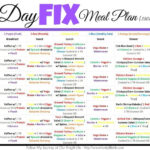 2000 Calorie Meal Plan 21 Day Fix Meal Plan 21 Day