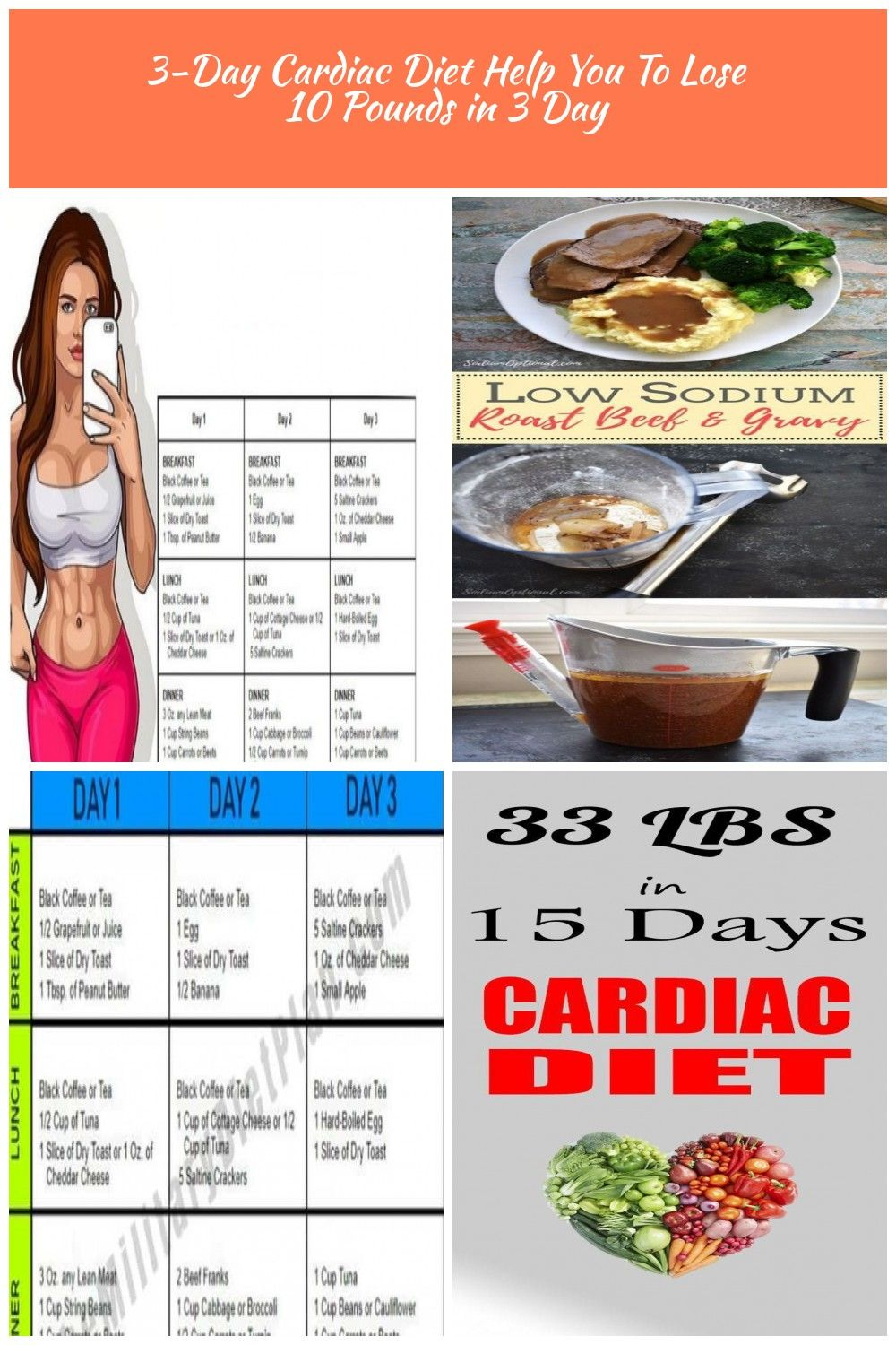 3 Day Cardiac Diet To Lose 10 Pounds In 3 Day WOWBuzz 