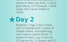 3 Day Military Diet Plan Infographic