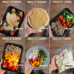 4 Day Meal Prep Plan With Grocery List Sample Macro