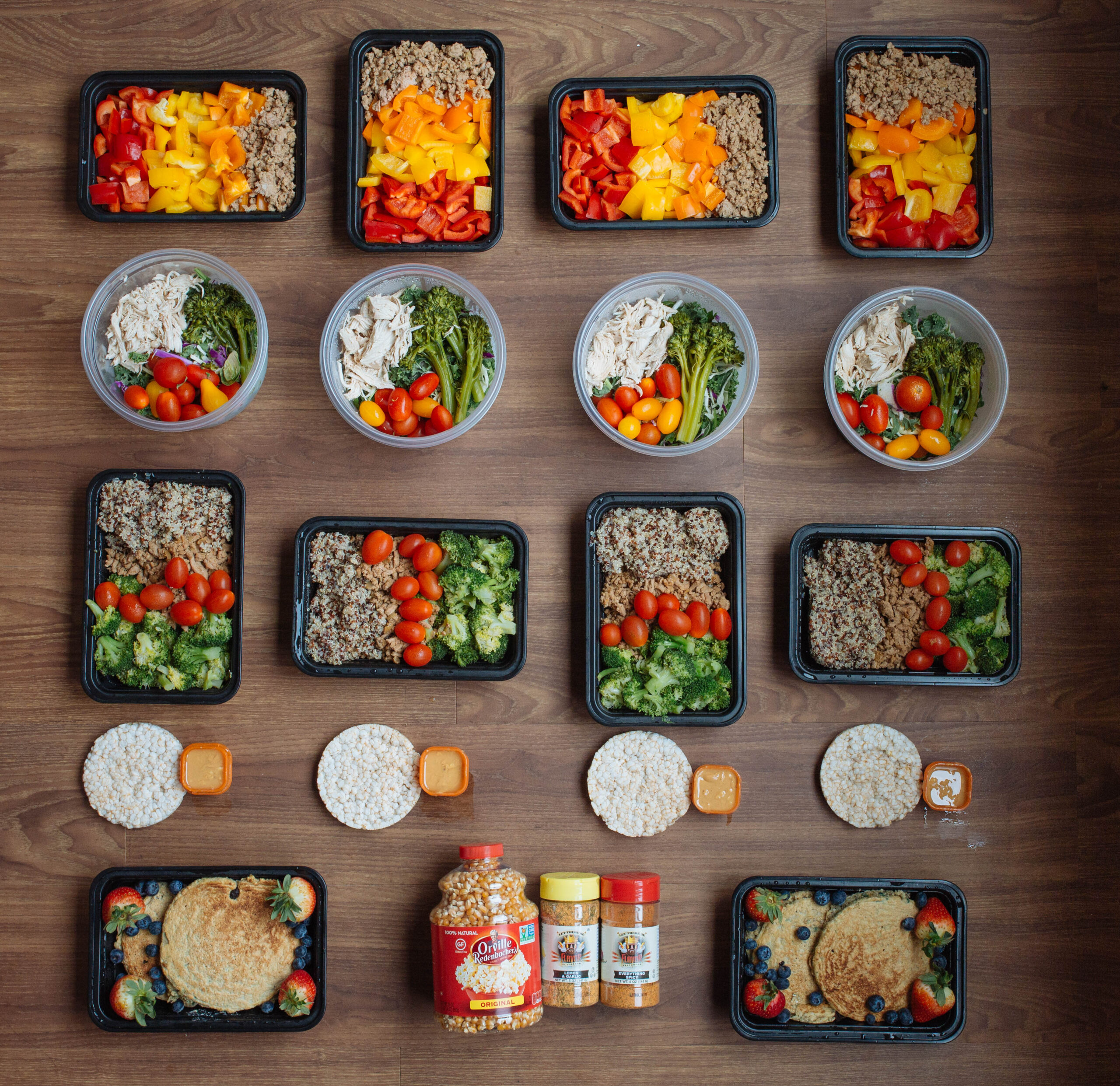 4 Day Meal Prep Plan With Grocery List Sample Macro 