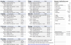 500 Calorie Diet Menu Plan 1000 Calorie Diets 1200