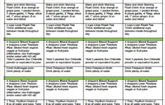 53 Printable South Beach Diet Phase 1 Meal Plan Pdf In