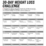 6 30 Day Workout Plan To Lose Weight Examples PDF