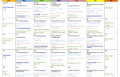 6 Best Printable Weekly Menu Chart Printablee