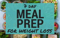 7 Day Meal Prep For Weight Loss A Sweet Pea Chef