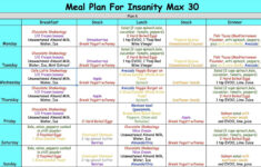 9 30 Day Meal Plan Examples PDF Examples