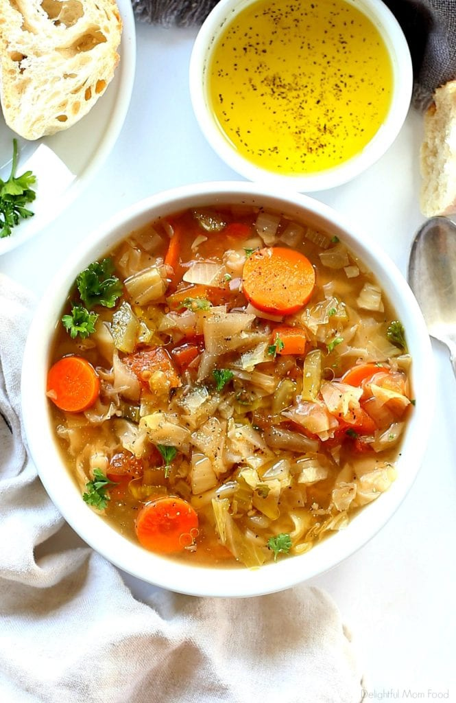 Cabbage Soup Diet Recipe In A Spicy Miso Broth 