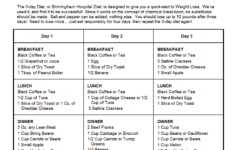 Cardic Diet 3 Day Plan Cardiac Diet 3 Day Cardiac