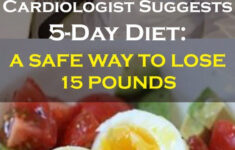 Cardiologist Suggests 5 Day Diet A Safe Way To Lose 15