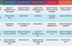 Diet Plan For Weight Loss For Male Host The Best 4 Week