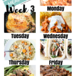 Easy Weekly Meal Plan Week 3 Family Fresh Meals