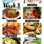 Easy Weekly Meal Plan Week 5 Family Fresh Meals