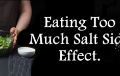 Eating Too Much Salt Side Effects Fitness Combo