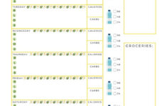Free Printable Keto Meal Planner