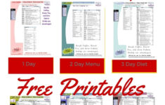 Free Printable Meal Plans For Weight Loss Free Printable