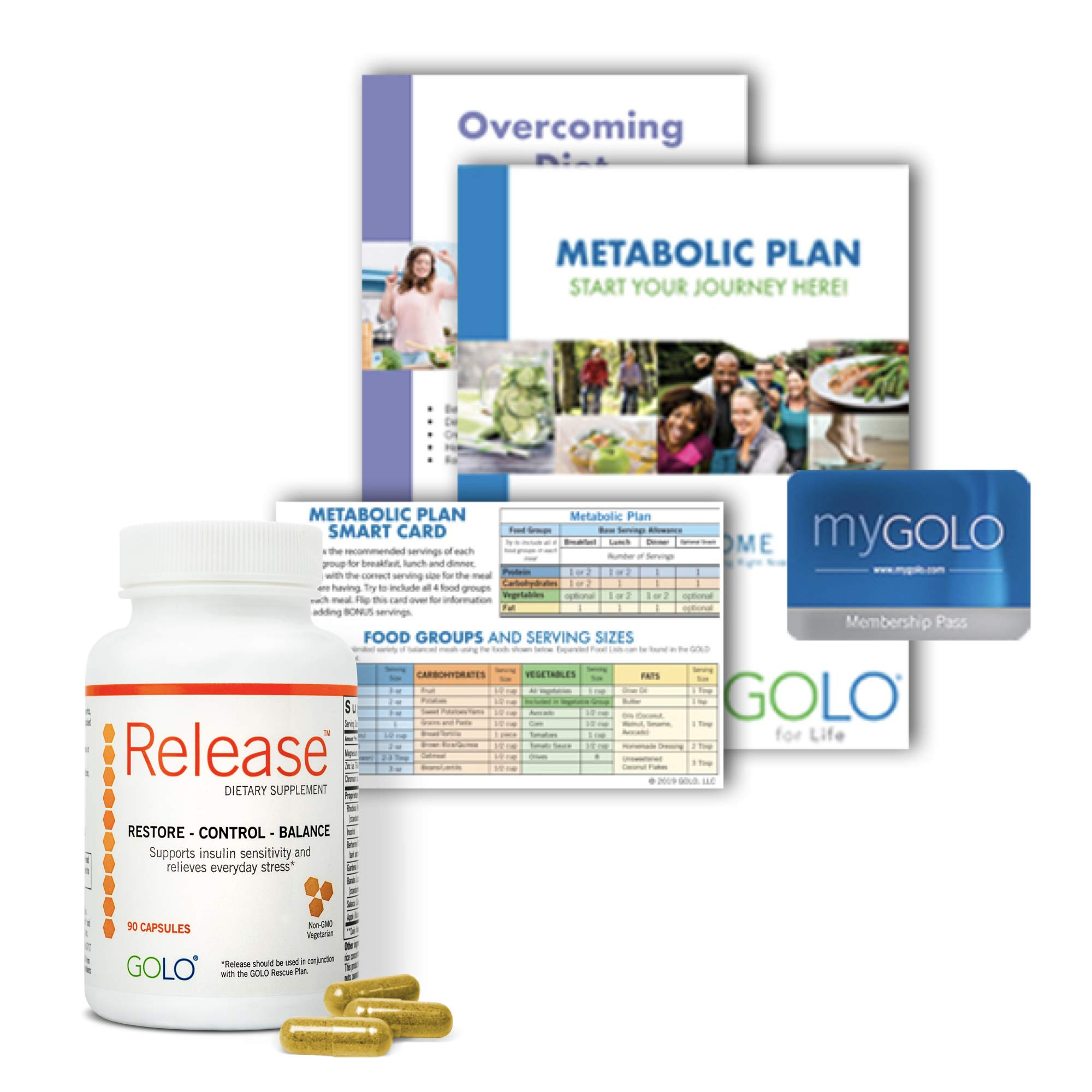 GOLO Diet Supplement Metabolic Plan Health Mgmnt System 1 
