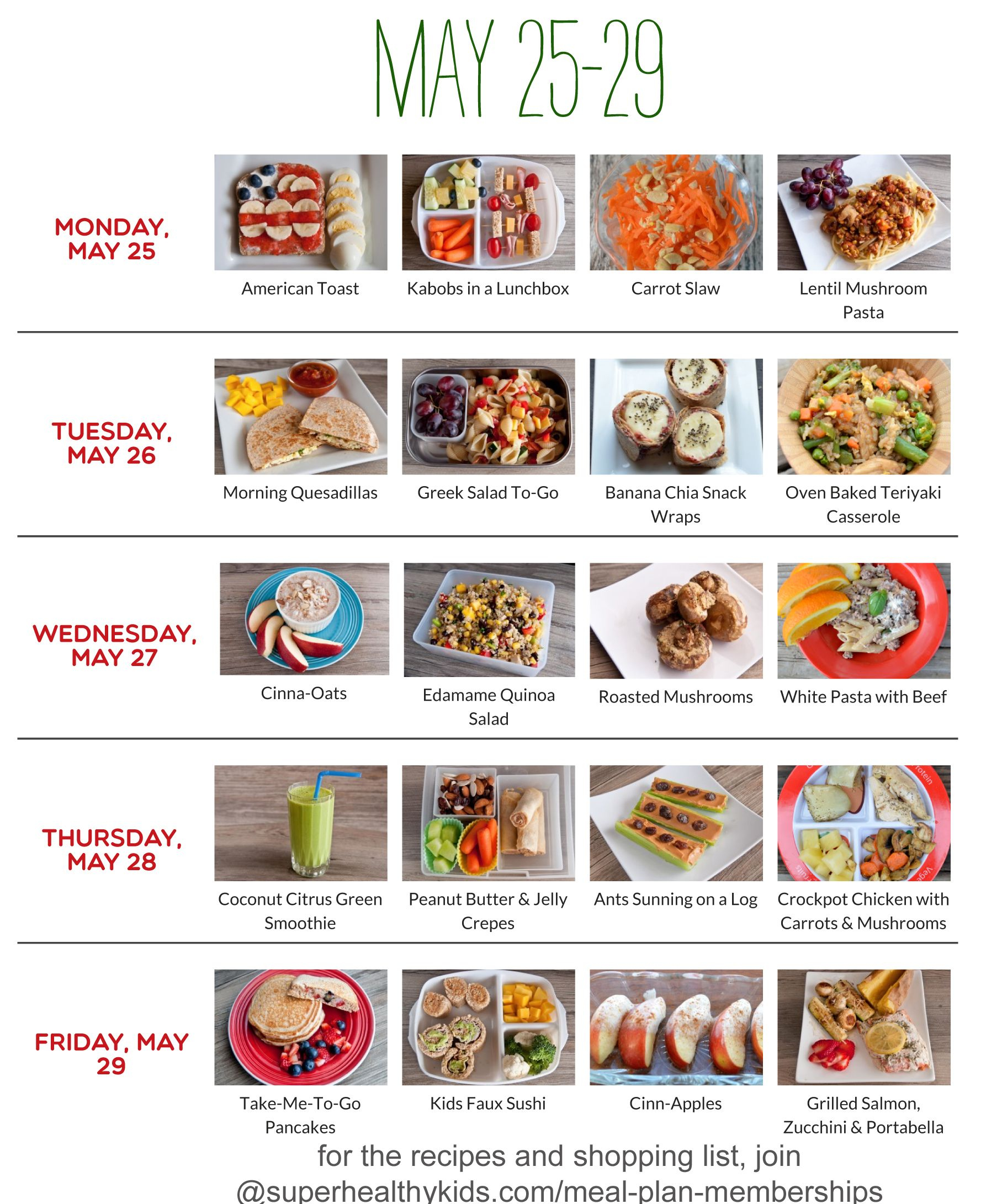 Healthy Meal Plans Super Healthy Kids Kids Meal Plan | Printable Diet Plan