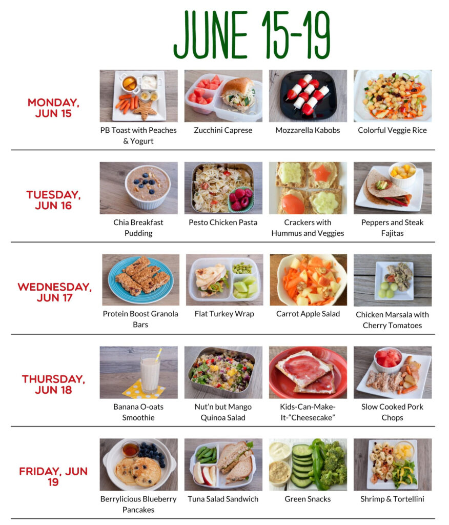 Healthy Meal Plans Super Healthy Kids Meal Plan For | Printable Diet Plan