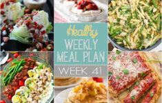 healthy weekly meal plan 41 yummy healthy easy Healthy Weekly Meal Plan 41 Yummy Healthy Easy