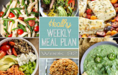 Healthy Weekly Meal Plan 92 Yummy Healthy Easy