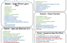 Healthy Weekly Meal Plan Week Of 10 31 15 Greens Chocolate