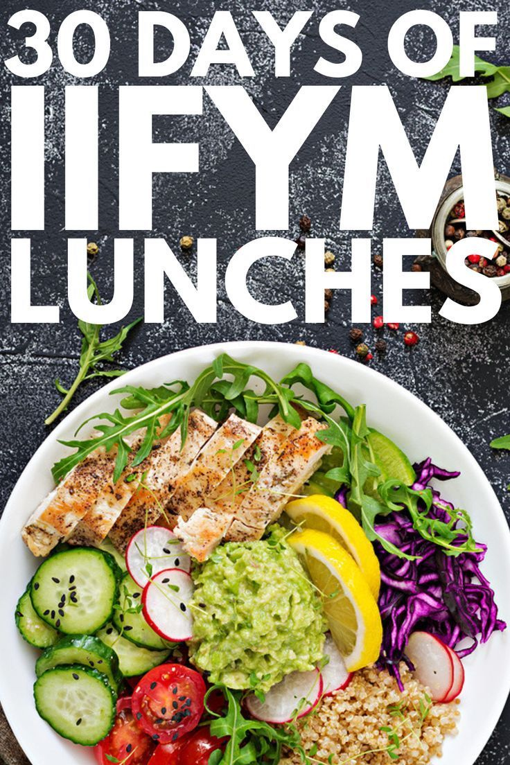 If It Fits Your Macros 101 30 Day IIFYM Diet Plan For 
