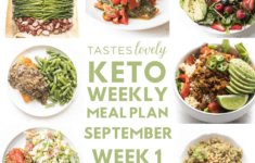 Keto Weekly Meal Plan September Week 1 Tastes Lovely