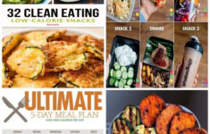 Low Calorie Snacks Diet Plan Clean Eating 5 Day Meal