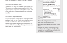 Low Sodium 2 3 Grams Diet University Of Utah Health Care