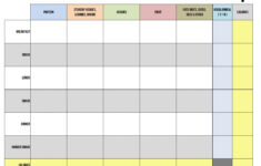 Macro Meal Planner Template Shatterlion info
