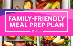 Meal Prep Plan A Week Of Easy Breakfasts Lunches For 4