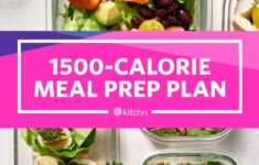 Meal Prep Plan For 1500 Calories Kitchn