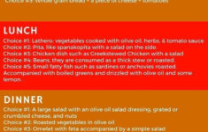 Mediterranean Diet Meal Plan Printable Pdf Addictionary