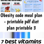Obesity Code Meal Plan Printable Pdf Diet Plan Printable
