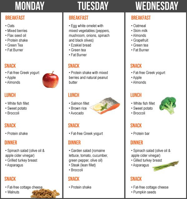 Printable Fat Protein Efficient Diet Plan Free