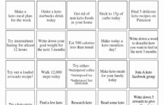Printable Keto Calendar 30 Day Challenge Keto Keto Diet
