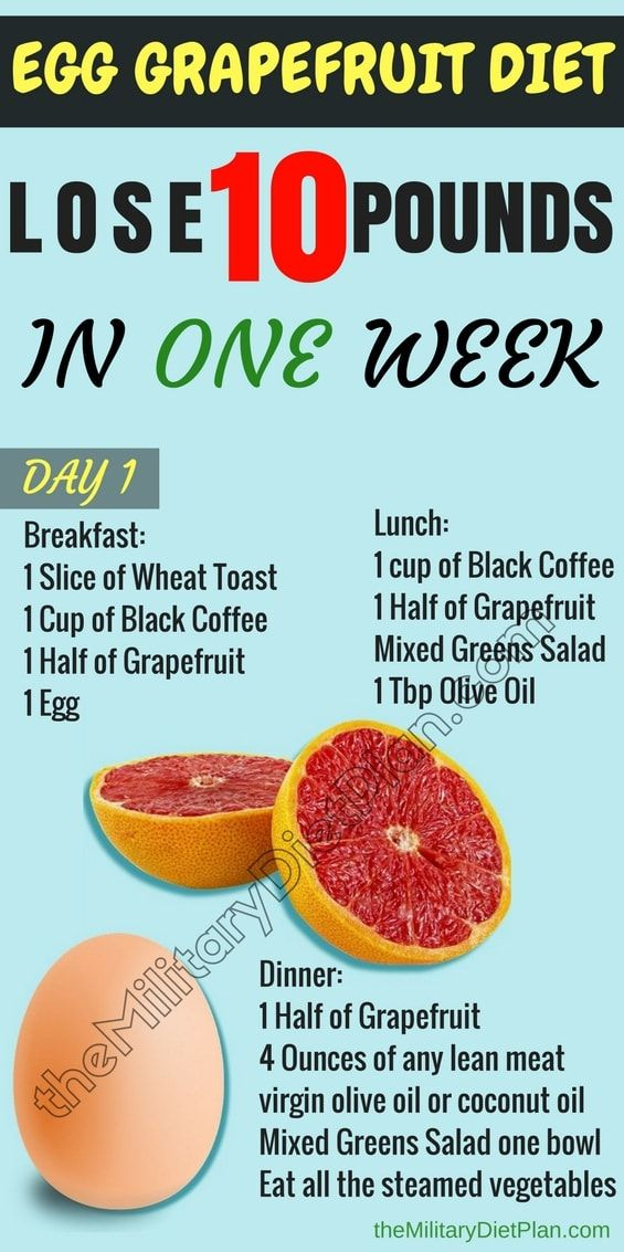 The 3 Day Egg And Grapefruit Diet Is Based On That The 