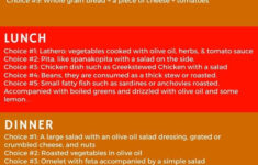 The Authentic Mediterranean Diet Meal Plan And Menu