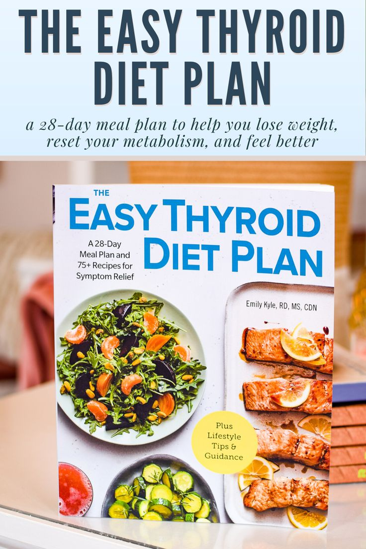 The Easy Thyroid Diet Plan A 28 Day Meal Plan And 75 