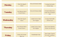 use this printable keto diet meal plan to help you get Use This Printable Keto Diet Meal Plan To Help You Get