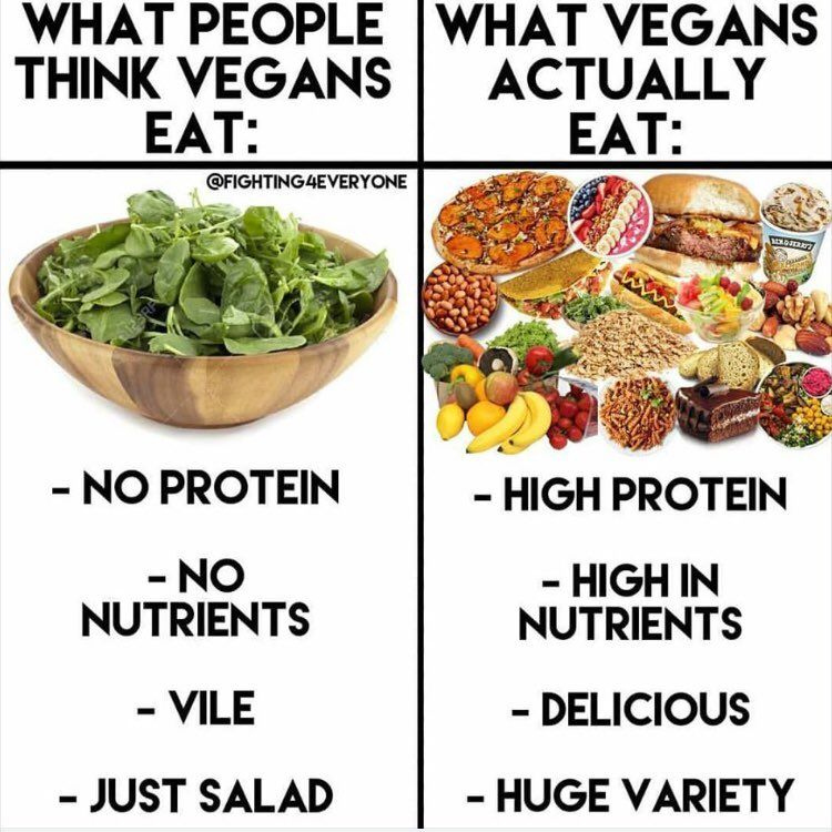 What People Think Vegans Eat Vs What Vegans Actually Eat A 