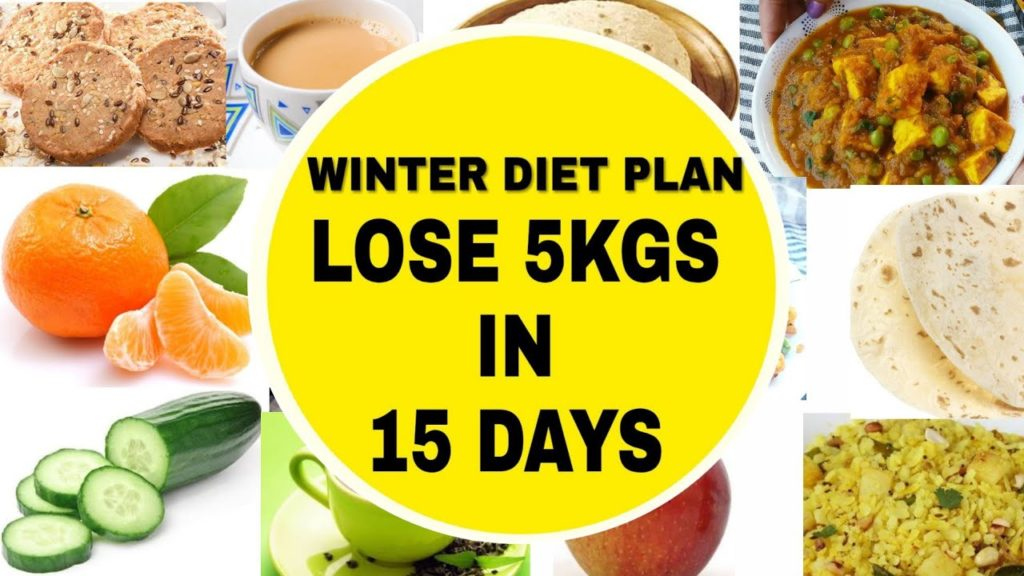 Winter Weightloss Diet Plan To Lose 5 Kgs In 15 Days How 