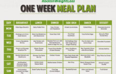 Workout Routines For Women Meal Plan To Lose Weight